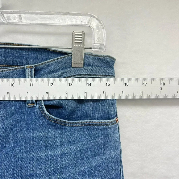 J Brand Jeans Women's Sz 30 Blue Skinny Stretch Medium Wash Denim 5 Pocket Ankle - Picture 3 of 12